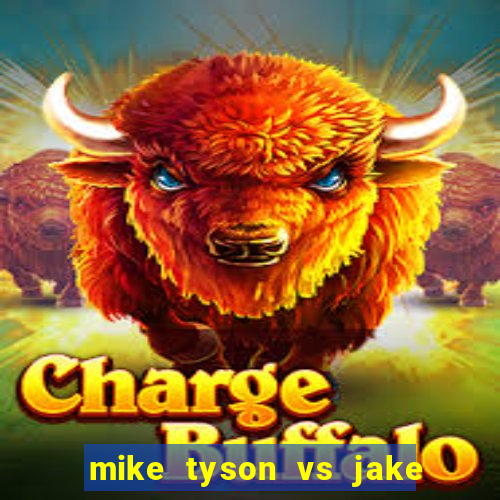 mike tyson vs jake paul assistir online